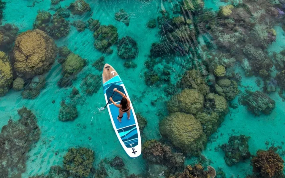 Clear water adventure near Banana Sea Club