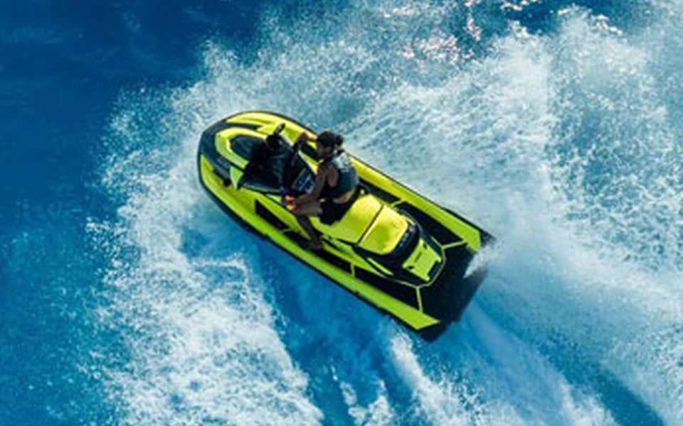 Guided jet ski ride from Banana Sea Club